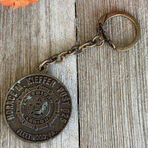 Vintage Horace M Kieffer Post 625 Of The American Legion Pennsylvania Keychain
